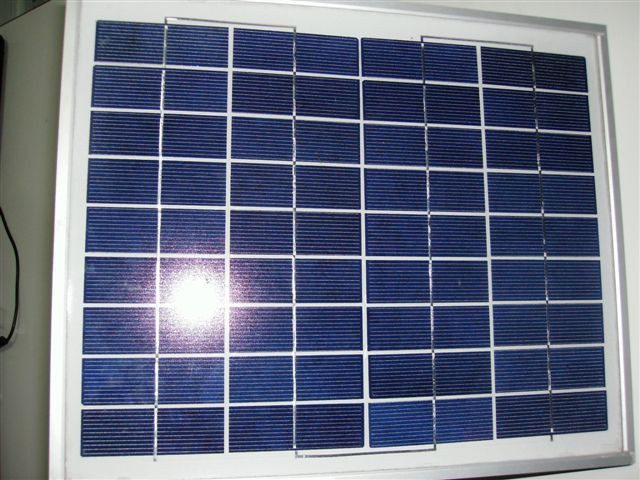 Panel solar de baja potencia