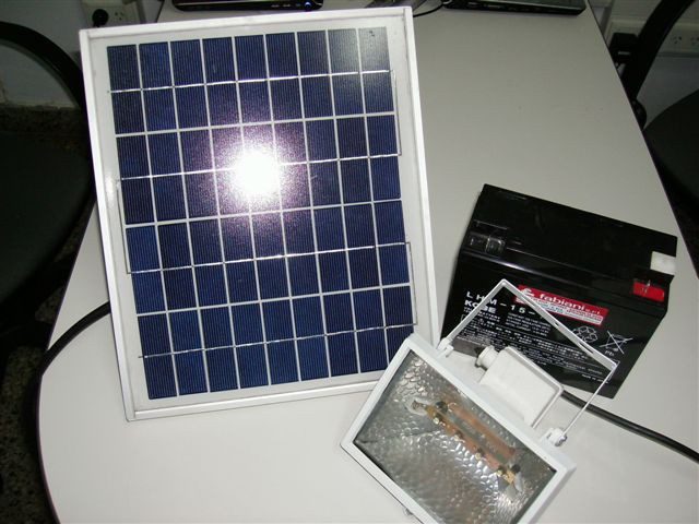Sistema de iluminación a energía solar