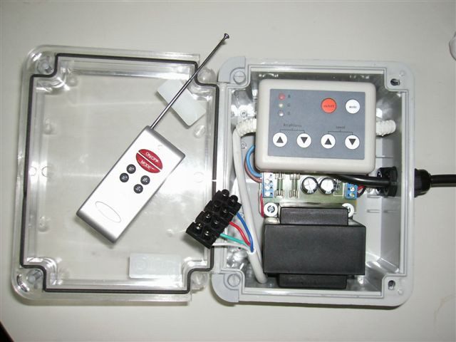 Tablero controlador para ópticas de leds