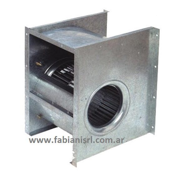 Extractor ventilador de aire media presión, en linea, para aire acondicionado